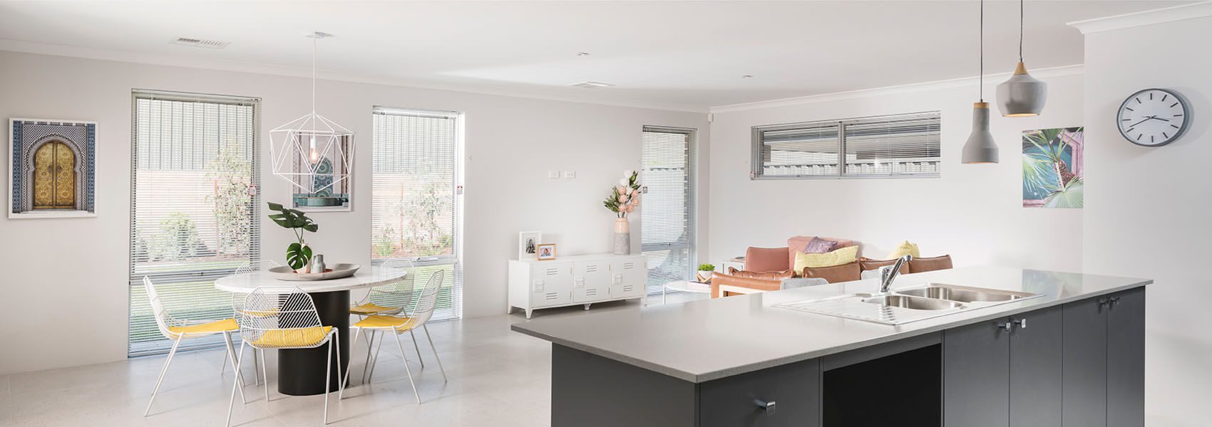 Kitchen in Move Homes' Rosehill Water display on Serpentine Drive, South Guildford