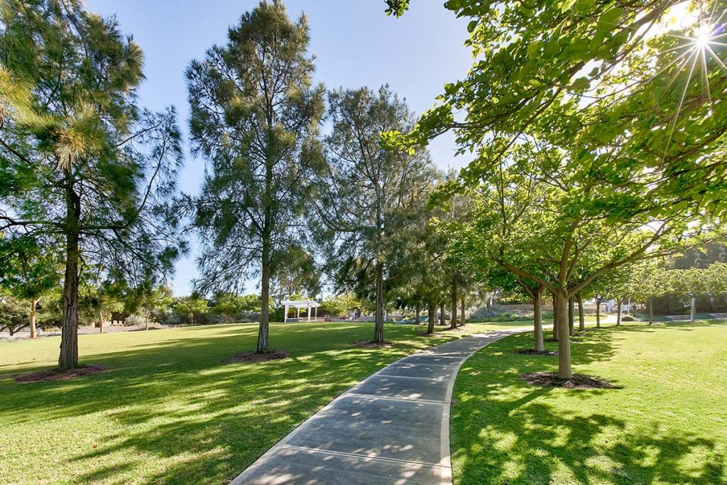 A park in Burns Beach where Move Homes offers affordable house and land packages for new home buyers in Perth