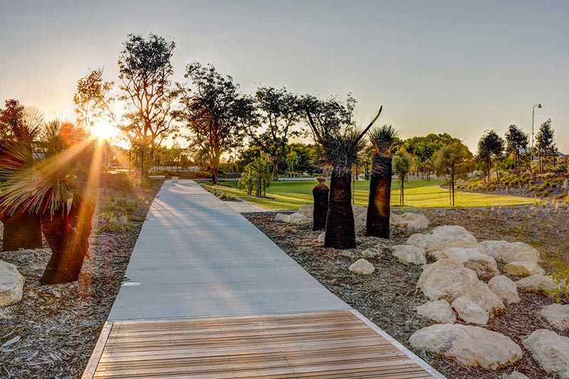 One of the parks in Yanchep Golf Estate