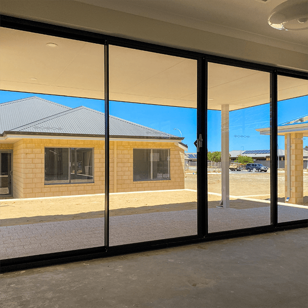 Extra frames in a sliding door adds more natural light in this Move Homes house