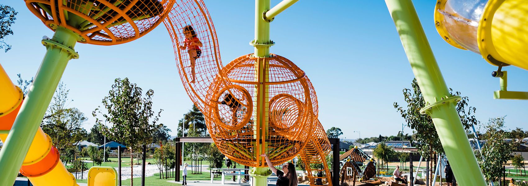 Brightwood Adventure Park is one of Perth's best playgrounds. Baldivis is a great place to raise kids and if you're thinking of building here, Move Homes is the company to do it with.