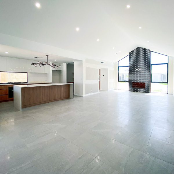 Raked ceilings in a new home by Move Homes in Perth