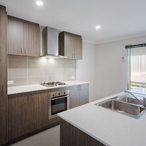 The main kitchen in a multigenerational home in Perth built by Move Homes