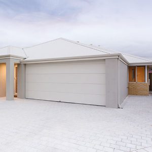 Elevation of a dual key living home design