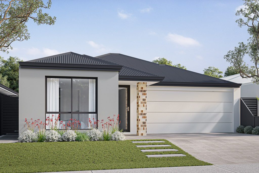 Render elevation for The Sandalwood home design by Move Homes