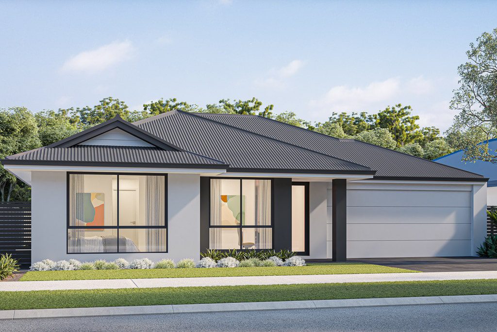 Render elevation for The Ellery home design by Move Homes