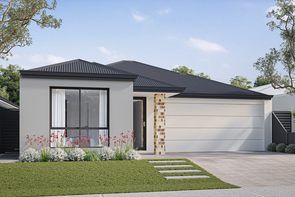 Render elevation for The Sandalwood home design by Move Homes