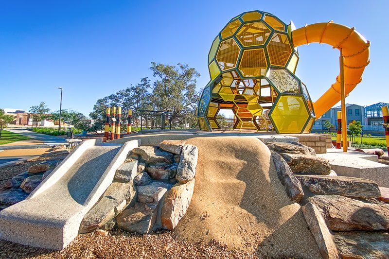 The new Honeycomb Park in Brabham that is close to house and land packages by Move Homes