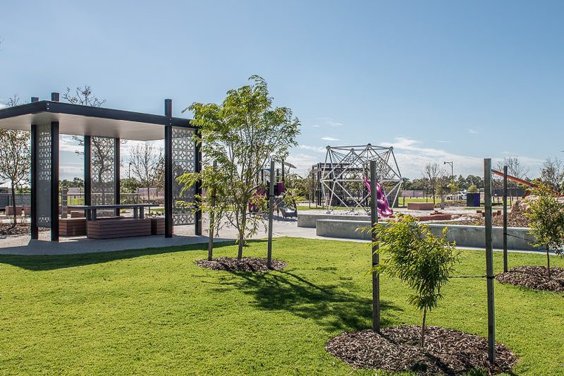 A new park in One71 Estate that is popular for first home buyers