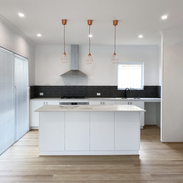 A new kitchen in Baldivis built by a first home buyer