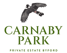 The new logo for Carnaby Park Estate in Byford