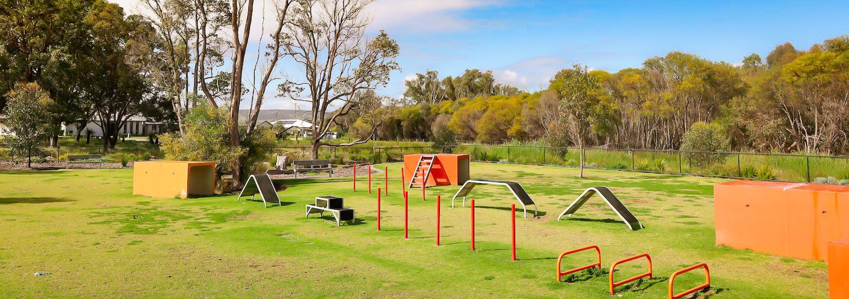 Annie's Landing Dog Park is located in Ellenbrook in Perth's north