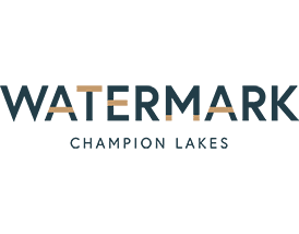 Logo for Watermark Estate in Champion Lakes