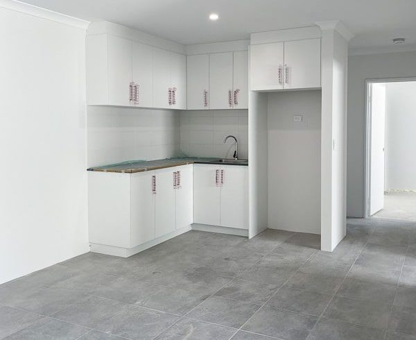 Kitchenette in an intergenerational home design in Perth